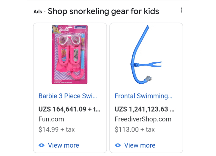 Google Shopping Ads